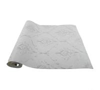 Rollo de papel tapiz clásico de damasco de 0.53 x 9.5 m, patrón grande en relieve 3D, revestimiento de pared de PVC, diseño vintage lujoso para sala de estar, dormitorio, oficina, decoración del hogar