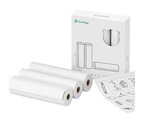 Rollo de papel térmico, 107 x 30 mm, rollo de papel térmico sin BPA, papel para impresión de recibos, impermeable, a prueba de aceite, a prueba de fricción, para impresora térmica inalámbrica A9