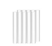 Rollo de Papel térmico A4 210x30mm para Impresora portátil | Medio continuo para documentos, impresión sin tinta, recubrimiento liso, alta opacidad(10Rolls Paper)