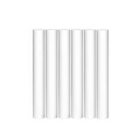 Rollo de Papel térmico A4 210x30mm para Impresora portátil | Medio continuo para documentos, impresión sin tinta, recubrimiento liso, alta opacidad(6Rolls Paper)