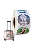 Rollo De Pegatinas Motivacionales - 500 Piezas De Animales De Dibujos Animados, Pegatinas De Recompensa Para Profesores | De Incentivos Divertidas De 1 Pulgada Para Niños, Aulas, Gráficos De