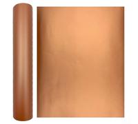 Rollo de película de vinilo para manualidades y calcomanías, taza de pared, coche, bicicleta, barco, material para Cricut Silhouette y uso manual (30 x 25 cm, oro rosa)