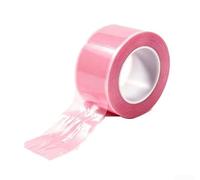 Rollo de película protectora azul con hojas precortadas, cubierta desechable para manijas de puertas, sin residuos y portátil (100 hojas, rosa)