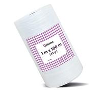 Rollo de plástico de burbujas de 1 metro de ancho y 100 metros de longitud. - Papel burbuja Ideal para embalaje, mudanzas, cajas.…