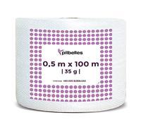 Rollo de plástico de burbujas de 50 cm de ancho y 100 metros de longitud | Rollo Burbujas Embalaje, Mudanza, Envíos, Protección