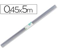 Rollo de plástico para forrar libros 045 m x 5 m (70 micras)