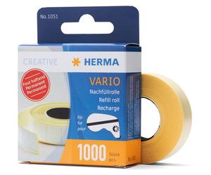 Rollo de recambio Herma 1051 Vario, adhesivo permanente, 1000 divisiones fotográficas