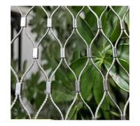 Rollo de red de cuerda de metal flexible para transporte, agricultura, seguridad, deportes, resistente, 15 m x 1,5 m, para protección y uso en Bing