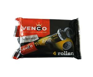 Rollo de regaliz | Venco | Top Regaliz 4 x 47g | Peso total 188 gramos