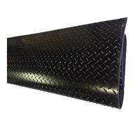 Rollo de revestimiento de suelo de lino industrial antideslizante, de PVC, impermeable, placa de diamante, antideslizante, varios tamaños, 60-200 cm x 0,6-6,2 m (1,5 x 3,0 m)