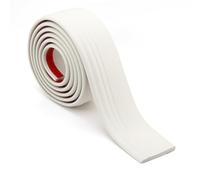 Rollo de rodapié de espuma flexible de 5" - (Longitud: 5/10 m, blanco) - Moldura de pared for zócalo de PVC autoadhesiva - Cubiertas for rodapiés - Moldura angular de PVC - Tiras for calafatear y embe