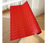 Rollo de suelo de goma de PVC antideslizante grueso, tapete protector impermeable para estacionamiento, almacén, gimnasio, uso en remolque
