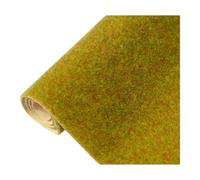 Rollo de tapete de césped para manualidades de terreno inmersivo en modelos de ferrocarriles, mesas de juegos de guerra, presentaciones de mesa de arena y exhibiciones de pasatiempos (E)