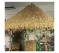 Rollo de Techo de Paja de Palma Mexicana auténtica - 39.4" de Ancho. Paja sintética para decoración de Bares Tiki, Puestos de Caza de Patos, cercas de césped, decoración de Fiestas, Ambiente