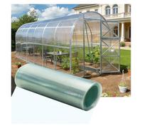 Rollo de techo resistente a los impactos de 1 x 10 m para invernaderos, balcones al aire libre, gasolineras y cocheras, solución duradera y resistente a la intemperie