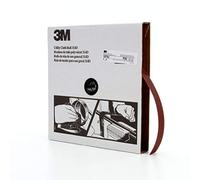 Rollo de tela 3M 314D, P80 J, granate, longitud: 50 yardas; ancho: 1