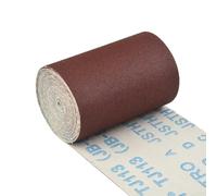 Rollo de tela abrasiva, cinta de lija suave y rasgable, papel de esmeril de 10 metros para taller de pulido de madera y metal, para trabajos de preparación de superficies (120#)