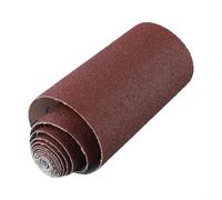 Rollo de tela abrasiva de lija de 10 cm x 100 cm, grano múltiple 80-800 para aplicaciones de metalurgia, carpintería, automoción, construcción naval, pulido manual y acabado (80)