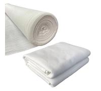 Rollo de tela con protección solar al 75 %, lona de malla con protección UV para vallas, longitud de la cubierta de red solar de 5 a 50 m (4 x 15 m)