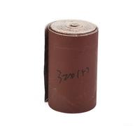 Rollo de tela de esmeril de 5 m x 100 mm, papel de lija de grano 80-600 para moler madera y superficies curvas, suave, resistente al desgarro (320#)