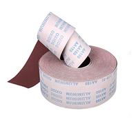 Rollo de tela de esmeril, papel de lija de grano 800, 95 mm x 1 m, paño de lija flexible abrasivo para molienda y pulido de metal, vidrio, carpintería