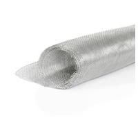 Rollo de tela de mosquitero resistente antiinsectos rígido de aluminio, protección para mascotas, gatos, perros. (1,40 x 10 m)