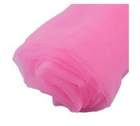 Rollo de Tela de Tul Tela for decoración de arco boda, bricolaje, costura, hogar, mantel, cortina, rollo tul, gasa transparente(Color 6,90cm x 280cm)