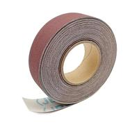 Rollo de tela grano 1 pulgada, papel lija óxido aluminio 6M for lijadoras tambor, lijado muebles madera, pulido Metal y automóvil, 2 uds(320 Grit)