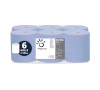 Rollo de Toallas Centrefeed Azul CÓD. 412056, 6 Rollos