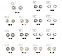 Rollo de transmisión para soldadores MIG, rodillo moleteado de alimentación de alambre con ranura en U en tamaños .023 .030 .035 .045, para Clarke SIP MIG100/130/160 Series (#5)