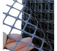 Rollo de valla de malla de plástico para jardín, 50 m, malla de alambre para jardín al aire libre, 1,2 mm de grosor, ideal para protección de mascotas y recinto de plantas