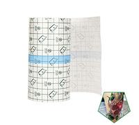 Rollo de vendaje de tatuaje de 33 x 30 pies, película transparente impermeable para tatuajes, curación inicial y reparación de la piel, película autoadhesiva de suministro de tatuajes