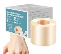 Rollo de vendaje hidrocoloide | 1 m venda adhesiva impermeable | Tiritas hidrocoloides flexibles | Para casa, camping, senderismo, correr, ciclismo, mochila de hombro, escalada, entrenamiento