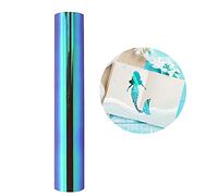 Rollo de Vinilo Adhesivo - Verde púrpura 30,5 x 305 cm Permanente Para Herramientas Silhouette Cameo recortar y más Multicolor2 - Autoadhesiva para Manualidades, Letreros, Carteles, Siluetas