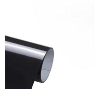 Rollo de vinilo de transferencia de calor de poliuretano negro de 12 pulgadas x 20 pies, vinilo termoadhesivo para camisetas, manualidades, bolsas, material de vinilo cortado duradero y lavable (negro