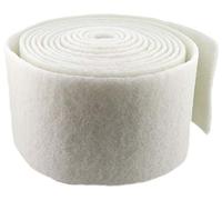 Rollo Estropajo Fibra Abrasiva 15 Centímetros 6 Metros. Color Blanco. Limpieza profesional