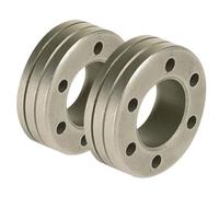 Rollo guía de alambre - Ø 0,8/1,0 mm - Acero - Tipo C - 2 unidades