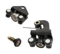 Rollo guía puerta auto Compatible con NISSAN para INTERSTAR 1998-2008 Rodillos de bisagra de puerta corrediza derecha izquierda Juego superior, medio e inferior 7701048702 8200080754(Right)