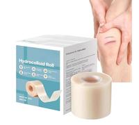 Rollo hidrocoloide para el cuidado de heridas, vendajes hidrocoloides, vendajes grandes de hidrocoloides con autoadhesivo, corte a medida, ultra absorbente, flexible e impermeable, kit de primeros