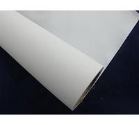 Rollo Lienzo,Lienzos Enrollados 0,6 * 1M Muestras de lienzo tinta, algodón inyección, muestras poliéster for prueba impresora(410g polycotton)