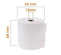 Rollo Papel Electra RUIFERPA Tamaño 58 x 65 mm.