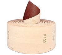 Rollo papel resinado abrasivo velcro 115mmx25m grano 40 Fervi RSR115/050/040