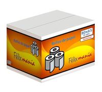 Rollo Papel Térmico Sin BPA 80x65x12mm (8 ud.)