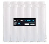 Rollo para Camilla, Rollo Papel para Camilla de Procedimientos Médicos, Masaje, Tratamientos de Belleza y Spa, Papel para Camilla de Estética y Masaje (60cm x 70m laminado reciclado, 18 unds)