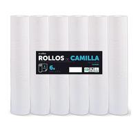 Rollo para Camilla, Rollo Papel para Camilla de Procedimientos Médicos, Masaje, Tratamientos de Belleza y Spa, Papel para Camilla de Estética y Masaje (60cm x 80m laminado reciclado, 36 unds)