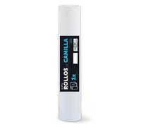 Rollo para Camilla, Rollo Papel para Camilla de Procedimientos Médicos, Masaje, Tratamientos de Belleza y Spa, Papel para Camilla de Estética y Masaje (59cm x 67m gofrado reciclado, 1 und)
