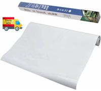 ROLLO PIZARRA BLANCA BORRABLE ADHESIVA 60cm x 150 cm OFICINA ESTUDIOS ENVIO HOY