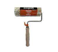 Rollo pro 180 mm con mango de madera FSC®, fachadas irregulares, NESPOLI