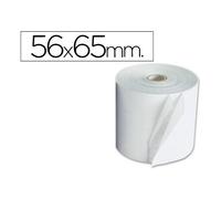 Rollo sumadora electro 56 mm ancho x 65 mm diametro sin bisfenol a