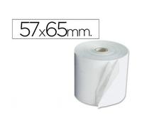 Rollo sumadora q-connect electro 57 mm ancho x 65 mm diametro sin bisfenol a